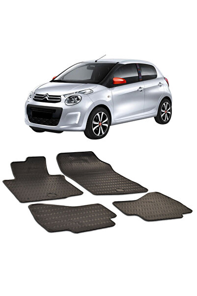 Umbrella Citroen C1 (2014-2025) Set 4 covorase auto cauciuc Urban Line