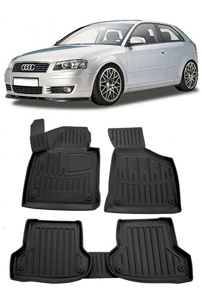 Umbrella Set covorase auto cauciuc G.Modern Line 3D compatibil cu Audi A3 (8P...