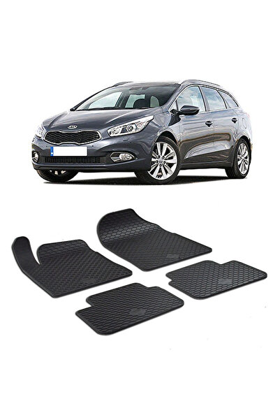 Umbrella compatibil cu Kia Ceed (2018-2025) Set 4 covorase auto cauciuc Urban...