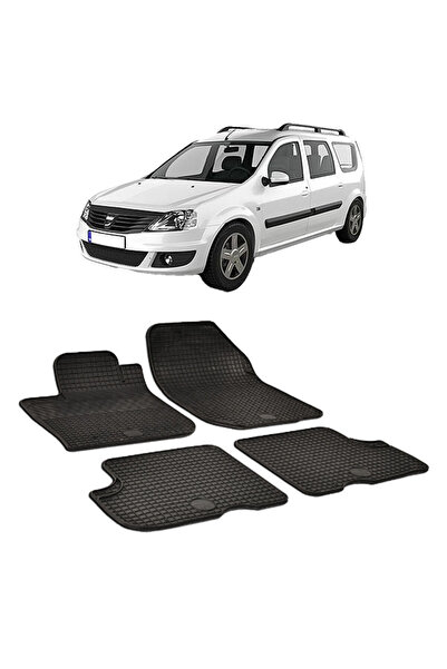 Umbrella Compatibil cu Dacia MCV (2008 -2012) Set 4 covorase auto cauciuc Urb...