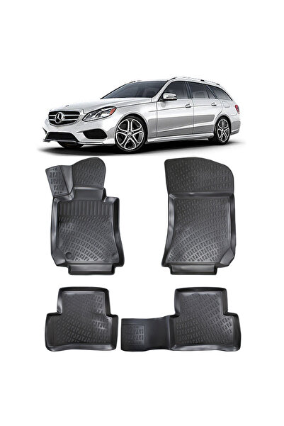 Umbrella Mercedes E Class W212 2010-2016 compatibil Set 4 covorase auto din c...