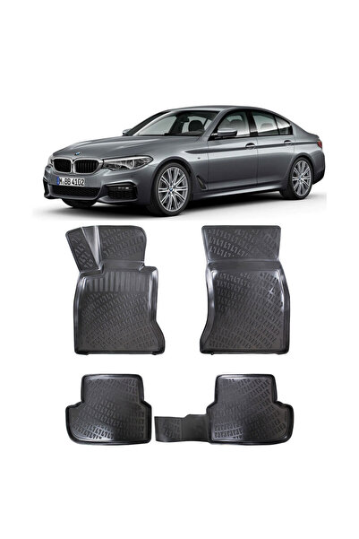 Umbrella Set 4 covorase auto din cauciuc tip tavita compatibil cu Bmw Seria 5...