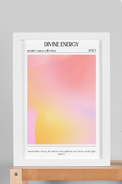 Saturn Pictură înrămată cu energie divină Culorile aură a energiei divină