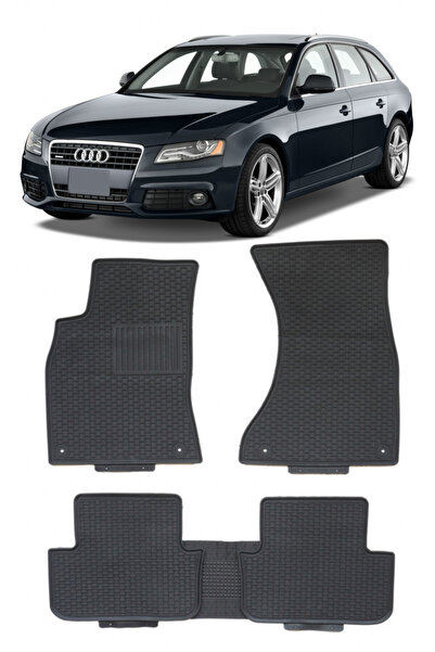 Umbrella Compatibil cu Audi A4 (B8) (2009-2016) Set 5 covorase auto cauciuc E...