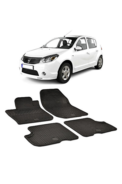 Umbrella Set 4 covorase auto cauciuc Urban Line compatibil cu Dacia Sandero S...