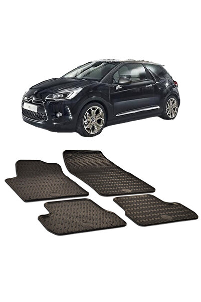 Umbrella compatibil cuCitroen DS3 (2010-2019) Set 4 covorase auto cauciuc Urb...