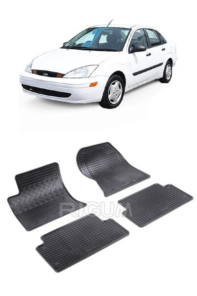 Rigum compatibil cu Ford Focus I, Sedan, fabricat din 1998 - 2004, set covora...