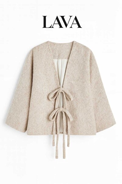 LAVA FASHION Αδιάβροχο χειμερινό πανσό με κορδόνια μεγάλου μεγέθους