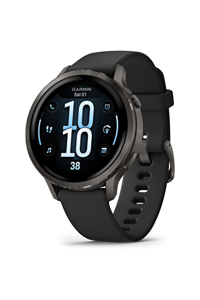 Garmin Venu 4, 41mm, AMOLED, GPS, Wi‑Fi, silicon, Slate/Black