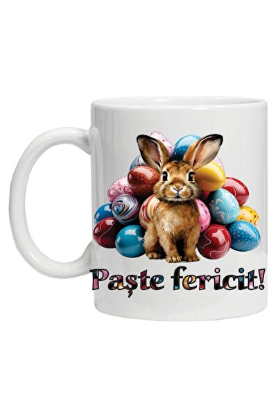 CRD PRINT Personalized ceramic mug 'Happy Easter! - model 1', 330 ml