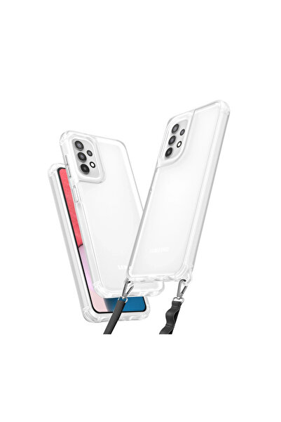 eco port حافظة سامسونج جالاكسي A52 حافظة سيليكون بنتا - شفافة