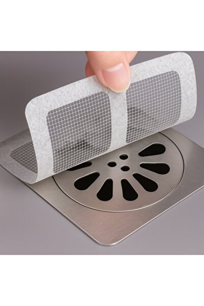 keyfisepet en keyifli sepet Kendinden Yapışkanlı Gider Kapağı – Tıkanma Önleyici & Pislik Tutucu Filtre (1 Adet)