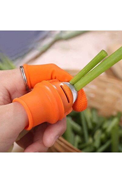 Kyrotech 6-Piece Silicone Thumb Knife and Cut-Resistant Finger Sleeve Set, Fruit and Vegetable Picking