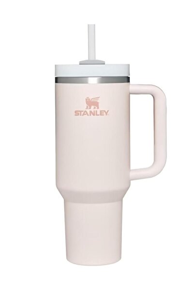 Stanley Quencher H2.0 FlowState Stainless Steel Vacuum Insulated Tumbler 1.18L Rose Quartz