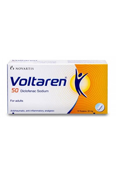 NOVARTIS PHARMA Voltaren 50Mg 10 Supp