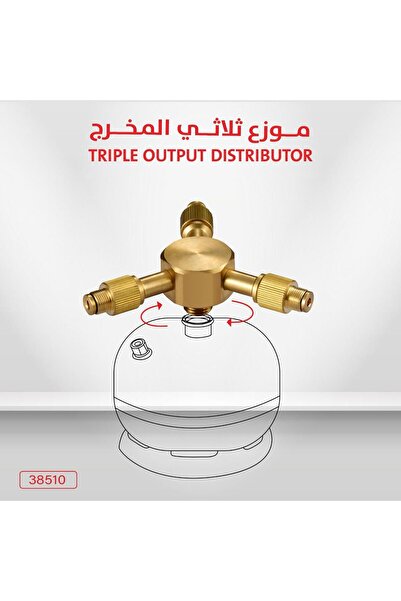 DLC Triple Gas Output Distributor