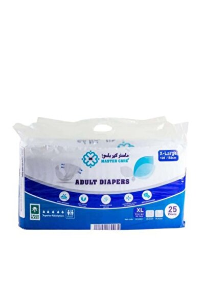 MasterCare Master Care Adult Diapers XL (Open) - Carton 2x25