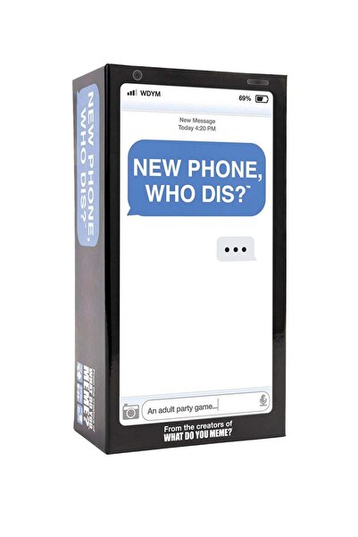 GENERAL WHAT DO YOU MEME? New Phone Who Dis? Card Game for Families and Teenagers Ages 17+