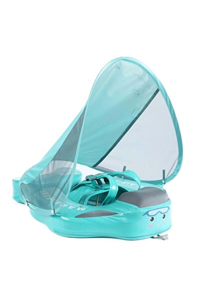 Mambobaby Chest Float with Canopy Teal (Mambofish)
