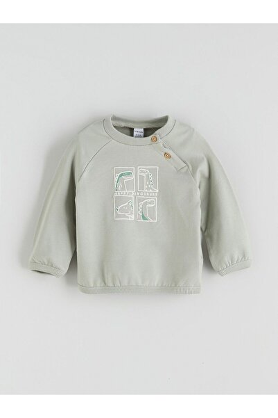 LC Waikiki Lcw Baby Printed Baby Boy Sweatshirt and Pants