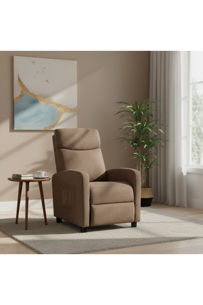 DEC13 Modern recliner with an elegant design
