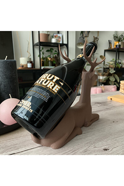 SZD Design Deer Wine Bottle Holder Decor