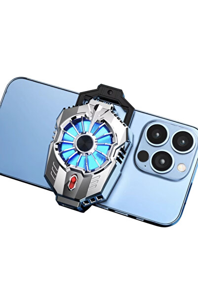 yollayenilensin X20 Yarı İletken Telefon Soğutucu – LED Işıklı Arka Klipsli Oyun Radyatörü