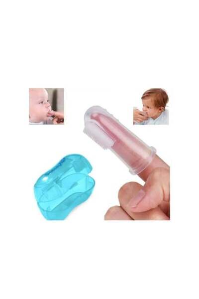 Baby Zone فرشاة أسنان الإصبع للأطفال حديثي الولادة (اللثة والأسنان)