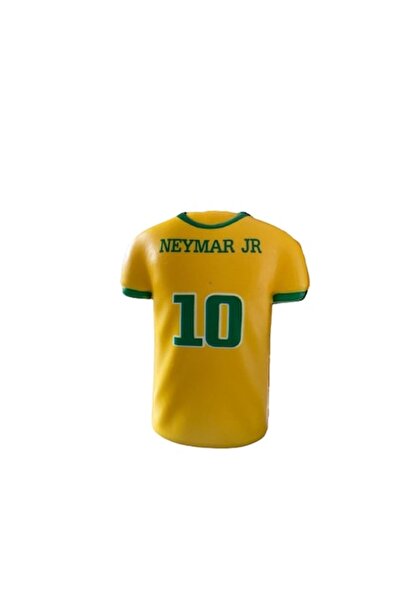 OEM Squishy Toy, Neymar Jr T-Shirt Style, Yellow, 10 cm