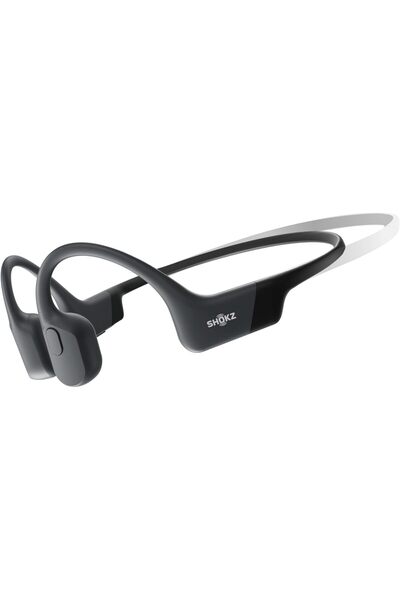 Shokz سماعات رأس رياضية صغيرة مفتوحة الأذن من OpenRun مزودة بميكروفون، IP67، ...
