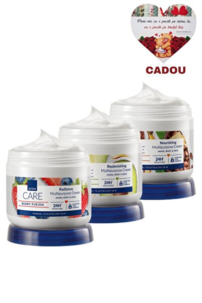 AVON Radiance Multifunctional Cream with Berries + Avocado + Nourishing Cocoa Butter x400ml