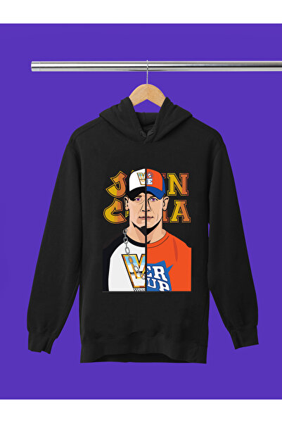 MAGORS Hanorac pentru tineri JOHN CENA WWE IMPRIMAT, bumbac 100% bucăți, text...