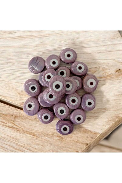 ella'nın çarşısı 10 bucăți de mărgele de sticlă Danagöz, 2,5 cm, dimensiune m...