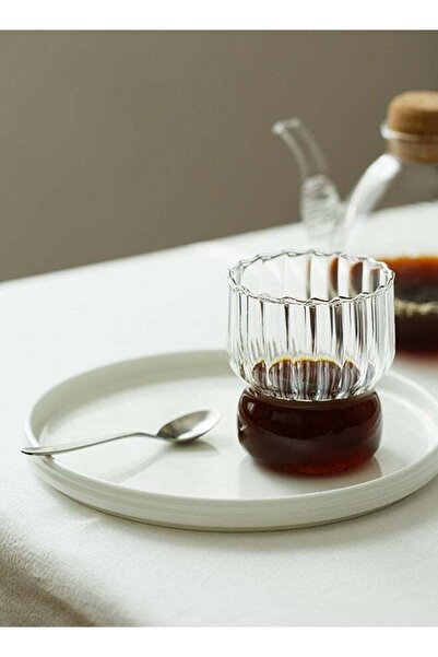 Generic Pink Bow Heat-Resistant High-Borosilicate Glass Coffee Cup