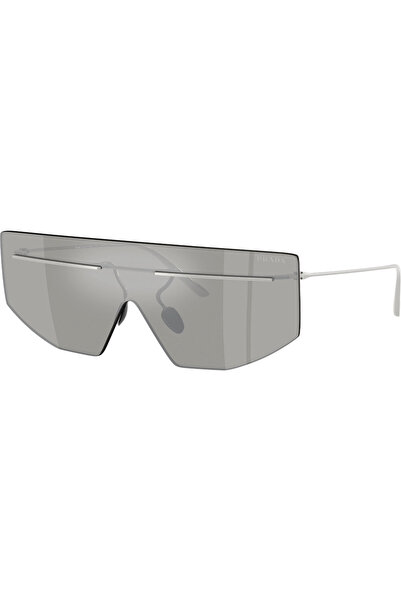 Prada PR B55S (1BC60N) | Unisex Gri Güneş Gözlüğü
