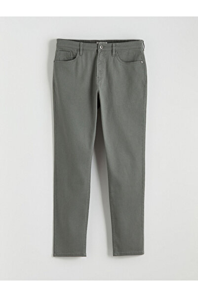 LC Waikiki بنطلون شينو جبردين ضيق للرجال