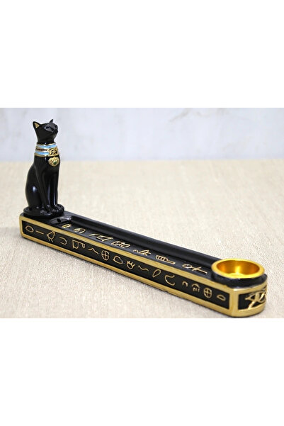 Epilons Polyester Egyptian Cat Incense Burner Alk4405