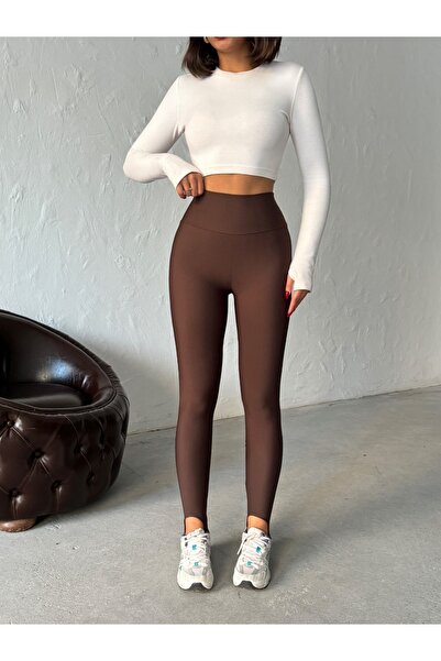 fiolin Κολάν ψηλόμεσο με λεπτομέρεια στο τακούνι