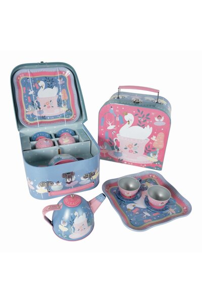 Floss & Rock Enchanted 7pc Tin Tea Set