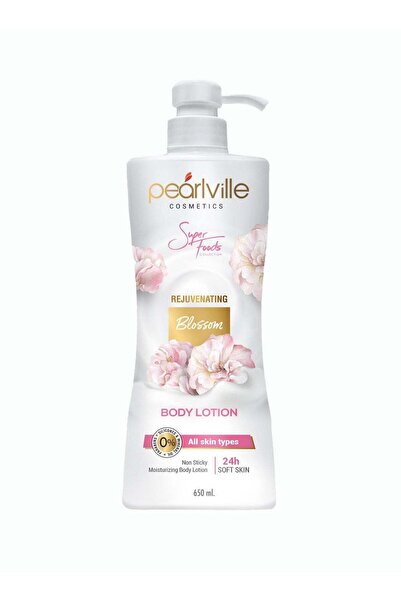 Pearlville لوشن منعش للجسم - زهرة التجديد، 650 مل