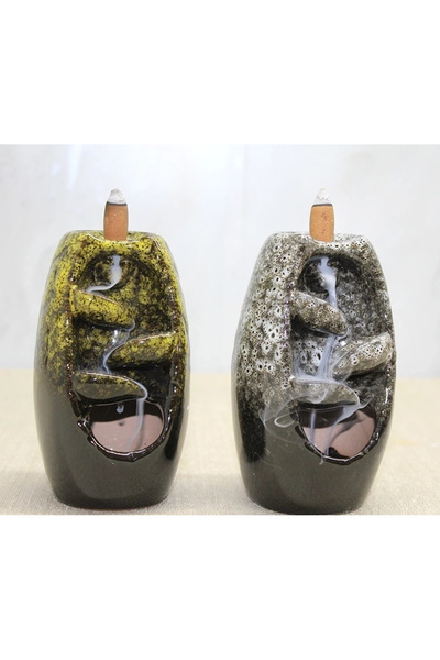 Epilons Ceramic Backflow Incense Burner Alk4437