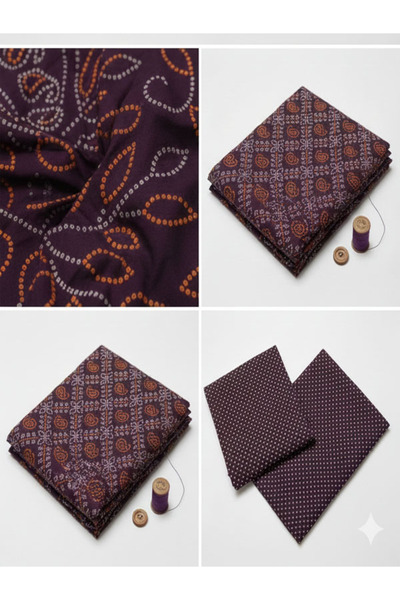 n7 unstitched three-piece Indian suit material Kurta Set