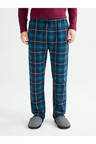 LC Waikiki Standard Pattern Plaid Men's Pajama Bottom
