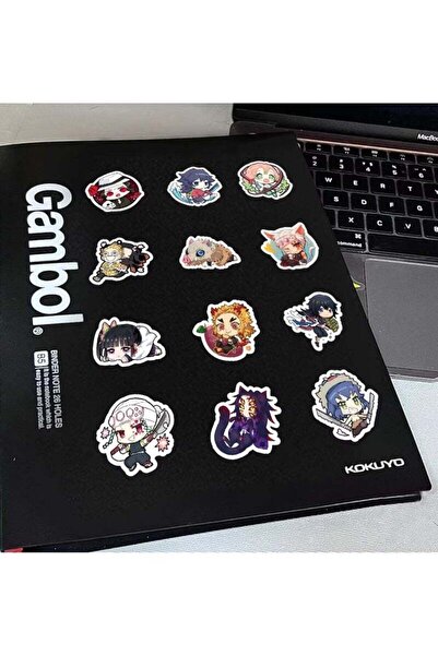 Generic Demon Slayer Stickers - 60 Assorted Anime Character Stickers