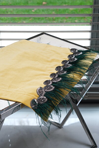 Leoinart Tüylü Sarı Yeşil Runner