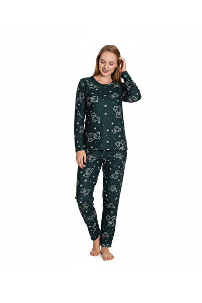 Sude Pijama Takımı GENÇ SÜET U.KOL PİJAMA TAKIM