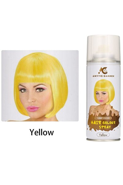 AMYTIS GARDEN بخاخ تلوين الشعر - أصفر 135 مل