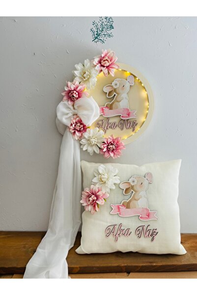 KRVTASARIM Bebek Odası kapı süsü