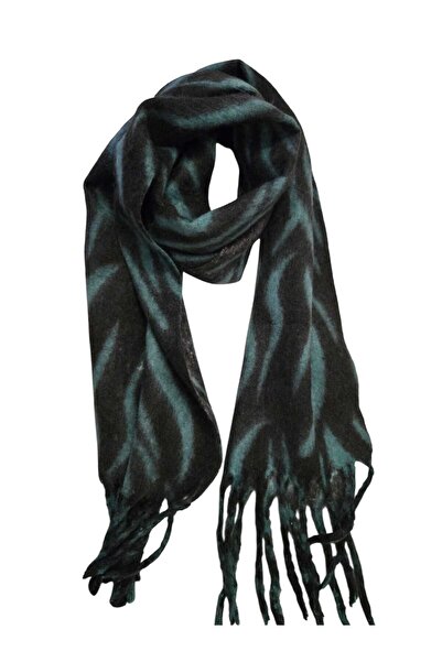 by Alexandra Vacarusi Animal print tiger pattern scarf/scarf, thick soft pattern