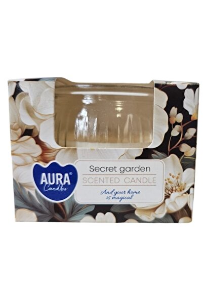 aura candles Lumânare parfumată în pahar de sticlă Secret Garden